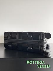 Okify Bottega Veneta Odyssey Cabin Suitcase In Black 55x35x21cm - 5