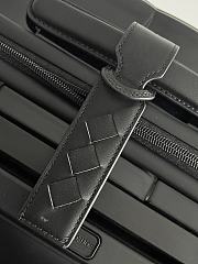 Okify Bottega Veneta Odyssey Cabin Suitcase In Black 55x35x21cm - 4