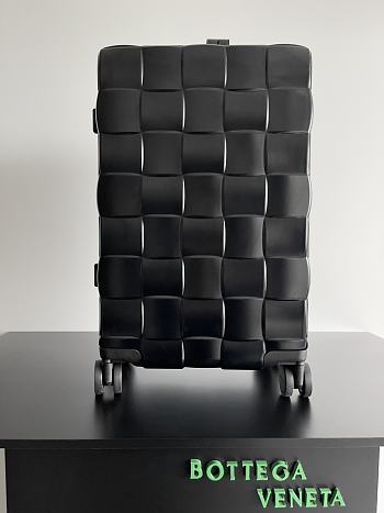 Okify Bottega Veneta Odyssey Cabin Suitcase In Black 55x35x21cm