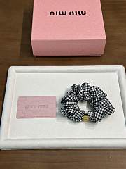 Okify MiuMiu Black And White Scrunchies 24528 - 5