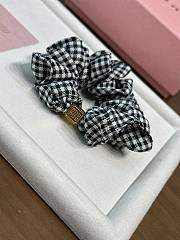 Okify MiuMiu Black And White Scrunchies 24528 - 3