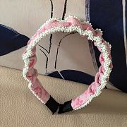 Okify Louis Vuitton Pink Headband  - 2