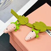 Okify MiuMiu Pink Strawberry Key Chain  - 2