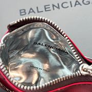 Okify Balenciaga Dark Red Potato Chip Key Chain - 2