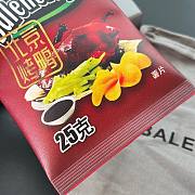 Okify Balenciaga Dark Red Potato Chip Key Chain - 4