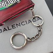 Okify Balenciaga Dark Red Potato Chip Key Chain - 5