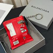 Okify Balenciaga Red Potato Chip Key Chain - 4