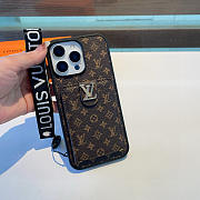 Okify Louis Vuitton Brown Monogram Phone Case 24540 - 4