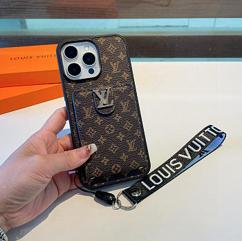 Okify Louis Vuitton Brown Monogram Phone Case 24540