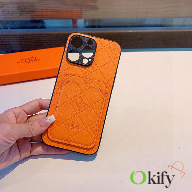 Okify Hermes Orange Phone Case 24542 - 1