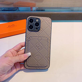 Okify Hermes Gray Phone Case 24543