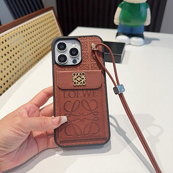 Okify Loewe Brown Phone Case 