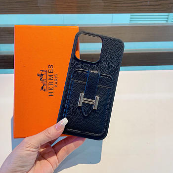 Okify Hermes Black Phone Case