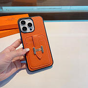 Okify Hermes Orange Phone Case - 6
