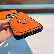 Okify Hermes Orange Phone Case - 5