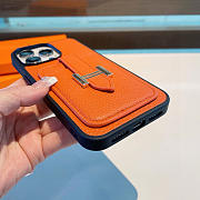 Okify Hermes Orange Phone Case - 3