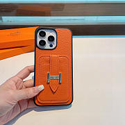 Okify Hermes Orange Phone Case - 2