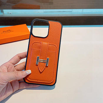 Okify Hermes Orange Phone Case
