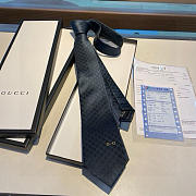 Okify Gucci Black Silk Tie 24550 - 6