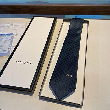 Okify Gucci Black Silk Tie 24550