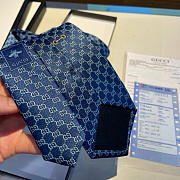 Okify Gucci Black Silk Tie 24552 - 3
