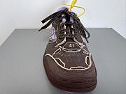 Okify Balenciaga Hamptons Sneakers In Dark Brown  - 2