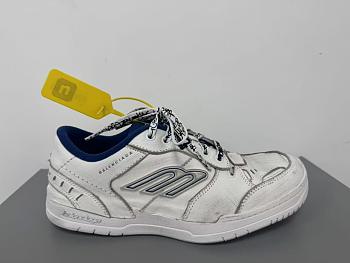 Okify Balenciaga Hamptons Sneakers In White