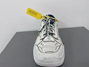 Okify Balenciaga Hamptons Sneakers In White - 4