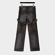 Okify Y/Project cowboy high cuff jeans  - 6