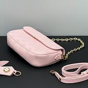 Okify Louis Vuitton Wallet On Chain Ivy Bag In Pink M11299 23.5x12x4.3cm - 4