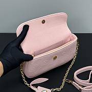 Okify Louis Vuitton Wallet On Chain Ivy Bag In Pink M11299 23.5x12x4.3cm - 3