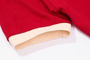 Okify Gucci V-neck Red Polo Shirt  - 6