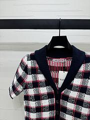 Okify Valentino Set Of Short Cardigan And Skirt - 3