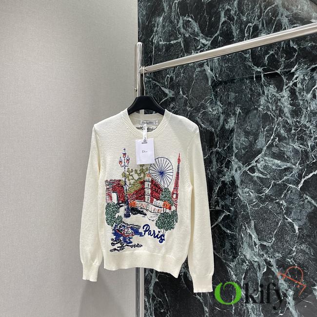 Okify Dior Cream Sweater 24577 - 1