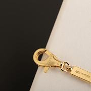 Okify Loewe Gold Bean Necklace  - 6