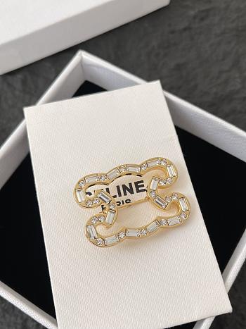 Okify Celine Gold Brooch 24580