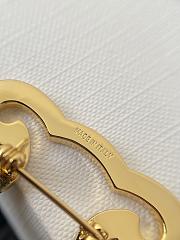 Okify Celine Gold Brooch 24580 - 4