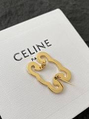 Okify Celine Gold Brooch 24580 - 2