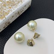 Okify Dior Tribales Flower Pearl Earrings  - 4