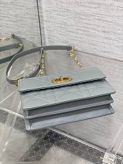 Okify Dior Miss Caro Mini Bag In Gray 17.3x13x7.5cm - 6