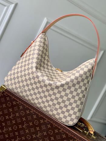 Okify Louis Vuitton Slouchy MM Damier Bag 40x29x11cm