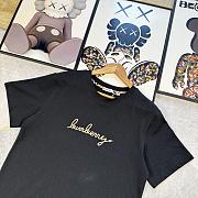 Okify Burberry Black T-shirt 24592 - 4
