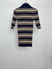 Okify Prada Stripe Polo Shirt 24597 - 5