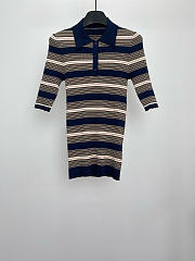 Okify Prada Stripe Polo Shirt 24597 - 1