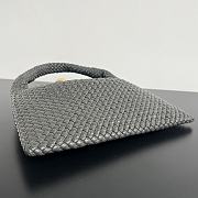 Okify Bottega Veneta Tosca Baci Bag In Gray 31x19x9cm - 6