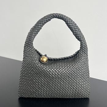 Okify Bottega Veneta Tosca Baci Bag In Gray 31x19x9cm