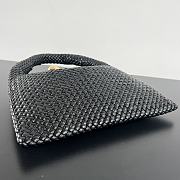 Okify Bottega Veneta Tosca Baci Bag In Black 31x19x9cm - 5