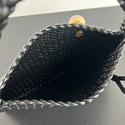 Okify Bottega Veneta Tosca Baci Bag In Black 31x19x9cm - 3