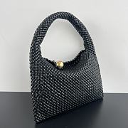 Okify Bottega Veneta Tosca Baci Bag In Black 31x19x9cm - 4