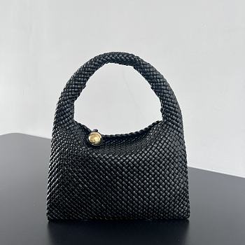 Okify Bottega Veneta Tosca Baci Bag In Black 31x19x9cm